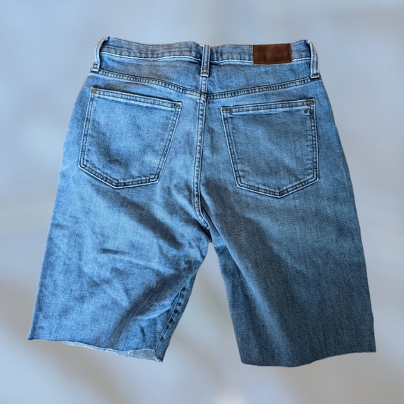 Madewell Cutoff High Rise Slim Crop BoyJean - Picture 2 of 3